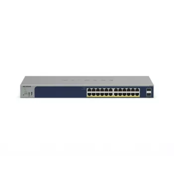 NETGEAR GS724TPv3 pārvaldāms L2 Gigabit Ethernet (10/100/1000) PoE slēdzis, pelēks