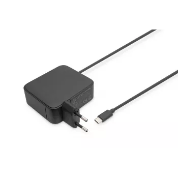 DIGITUS klēpjdatora lādētājs USB-C barošanas bloks 100W PD 3.0