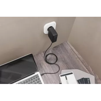 DIGITUS klēpjdatora lādētājs USB-C barošanas bloks 100W PD 3.0