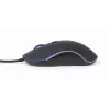 Gembird MUS-UL-02 vadu USB pele ar pamatgaismojumu, 6 pogas, melna