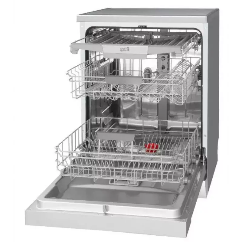 Brīvstāvoša trauku mazgājamā mašīna AMICA DFM64C7EOQIH, 14 komplekti, Inox, 47 dB, Energoklase C