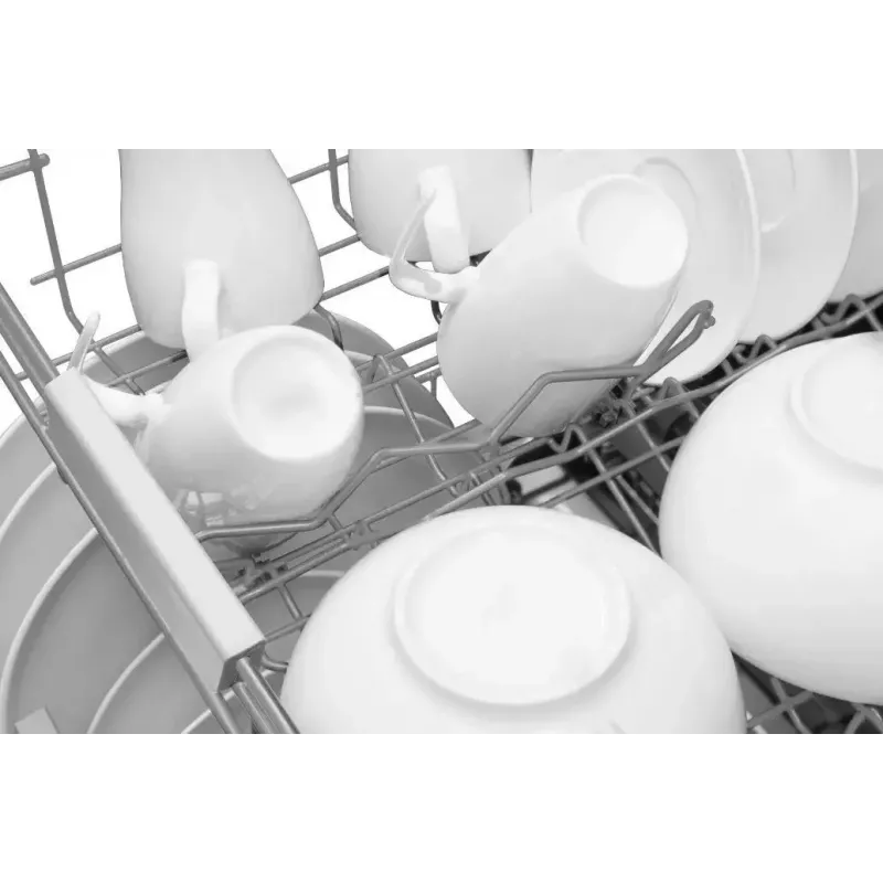 Brīvstāvoša trauku mazgājamā mašīna AMICA DFM64C7EOQIH, 14 komplekti, Inox, 47 dB, Energoklase C