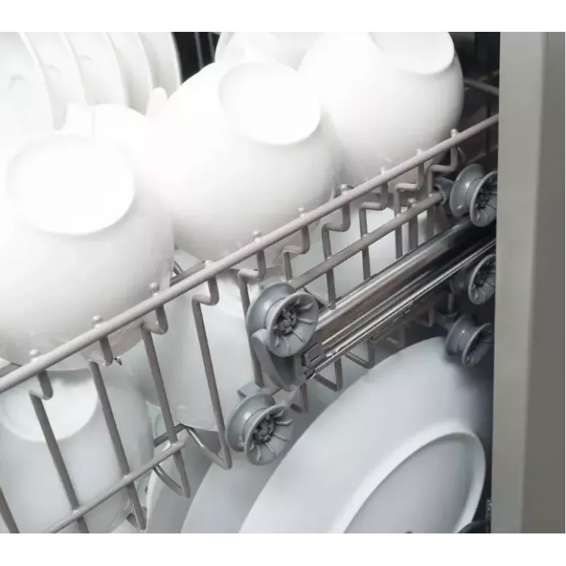 Brīvstāvoša trauku mazgājamā mašīna AMICA DFM64C7EOQIH, 14 komplekti, Inox, 47 dB, Energoklase C