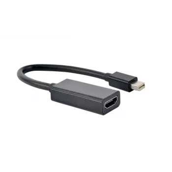 Mini DisplayPort uz HDMI kabelis Gembird A-MDPM-HDMIF4K-01 0.15 m, 4K, melns