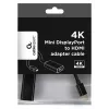Mini DisplayPort uz HDMI kabelis Gembird A-MDPM-HDMIF4K-01 0.15 m, 4K, melns
