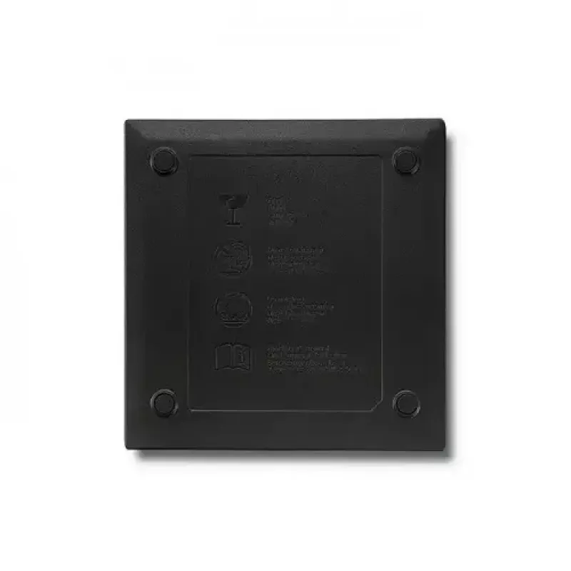 Ārējais DVD-RW optiskais diskdzinis Qoltec 51858, USB 2.0 & eSATA, paplātes ielāde, melns, 24x CD / 8x DVD
