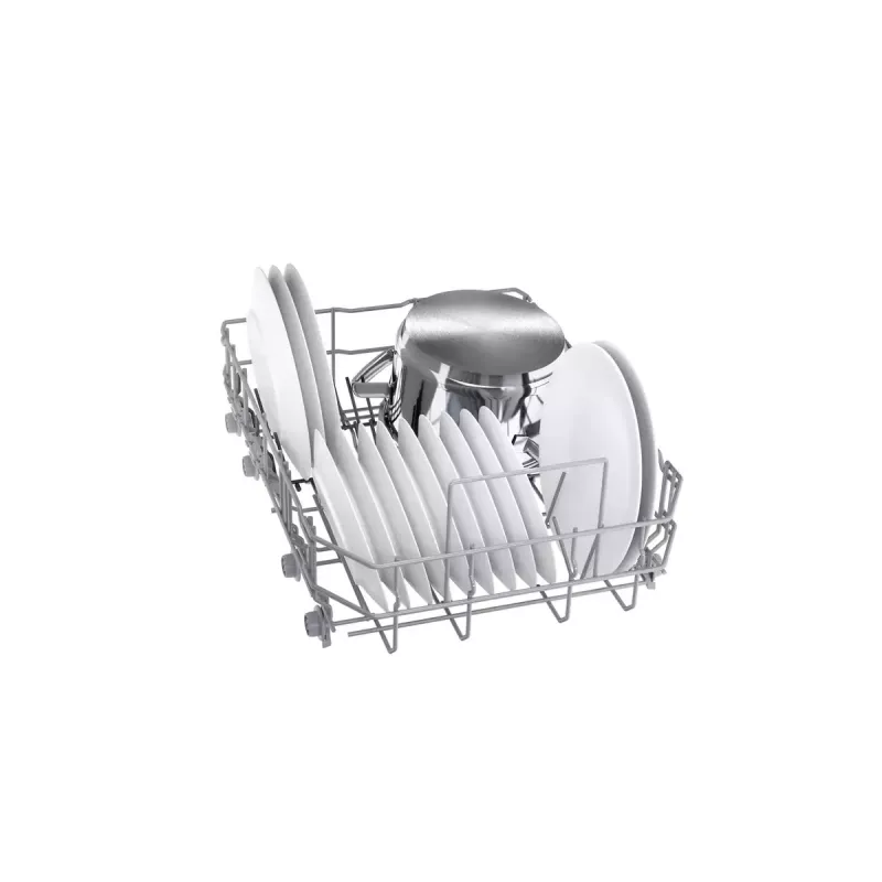 Iebūvējamā trauku mazgājamā mašīna Bosch Serie 2 SPV2HMX42E, šaura 45 cm, 10 komplekti, 46 dB, E energoklase