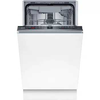 Iebūvējamā trauku mazgājamā mašīna Bosch Serie 2 SPV2HMX42E, šaura 45 cm, 10 komplekti, 46 dB, E energoklase