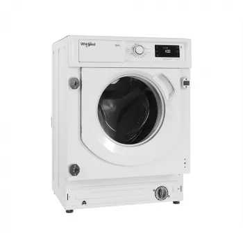Whirlpool FreshCare BI WDWG 861485 EU iebūvējamā veļas mazgātāja-žāvētāja, 6 kg, balta