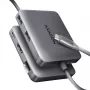 Axagon HMC-5HL USB 5Gbps centrmezgls, 2x USB-A, HDMI 4k/60Hz, RJ-45, PD 100W, 20cm USB-C kabelis