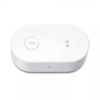 Ūdens noplūdes detektors TP-Link Tapo T300 Wi‑Fi, regulējams signāls 90 dB, IP67, baterija (2×AAA), nepieciešams Hub