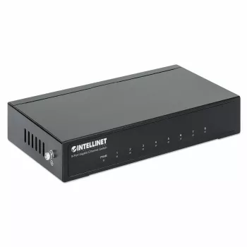 Intellinet 8-Port Gigabit Ethernet Slēdzis, darbvirsmas izmērs, metāla korpuss, IEEE 802.3az (Energy Efficient Ethernet)