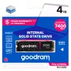 Goodram PX700 SSD SSDPR-PX700-04T-80 iekšējais cietvielu disks 4 TB M.2 PCI Express 4.0 NVMe 3D NAND