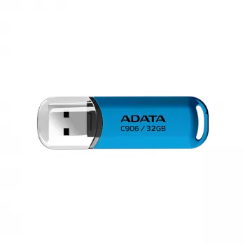 ADATA AC906-32G-RWB USB zibatmiņa 32 GB USB Type-A 2.0 Zila, Caurspīdīga