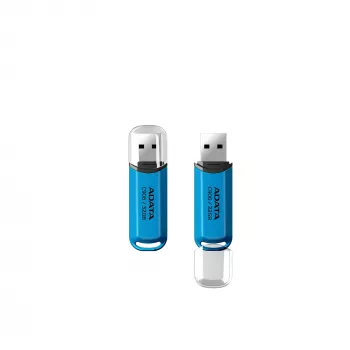 ADATA AC906-32G-RWB USB zibatmiņa 32 GB USB Type-A 2.0 Zila, Caurspīdīga