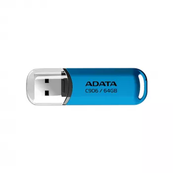 ADATA AC906-64G-RWB USB zibatmiņa 64 GB USB Type-A 2.0 Zila, Caurspīdīga