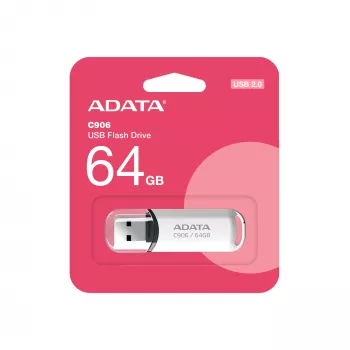 ADATA C906 USB zibatmiņa 64 GB USB Type-A 2.0 Balta
