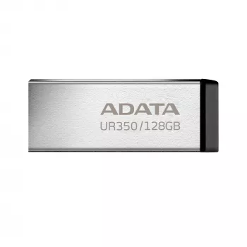 ADATA UR350 USB zibatmiņa 128 GB USB Type-A 3.2 Gen 1 Melns, Sudrabs