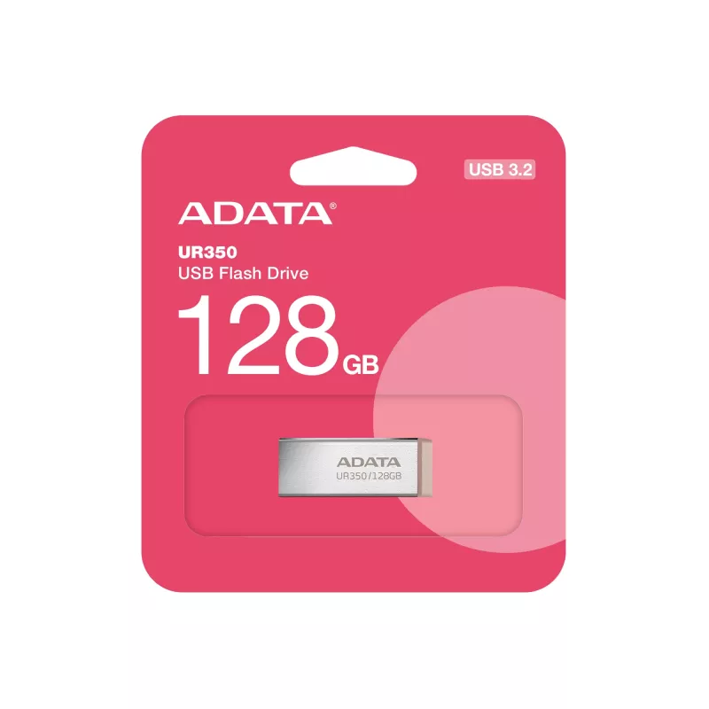 ADATA UR350 USB zibatmiņa 128 GB USB Type-A 3.2 Gen 1 Brūna