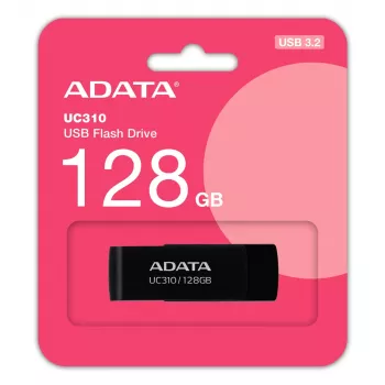 ADATA UC310 USB zibatmiņa 128 GB USB Type-A 3.2 Gen 1 (3.1 Gen 1) Melna