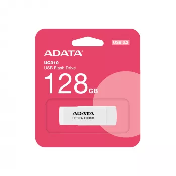 ADATA UC310 USB zibatmiņa 128 GB USB Type-A 3.2 Gen 1 Balta