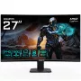 GIGABYTE GS27FC 27 collu FHD izliekts spēļu monitors - 1920 x 1080, 180Hz, 1 ms, 250 cd/m², FreeSync Premium, HDR Ready, HDMI 2.0, DisplayPort 1.4