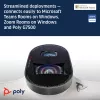 POLY Studio E70 viedkamera, 20 MP, 4K Ultra HD, balta