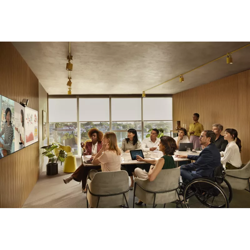 POLY Studio E70 viedkamera, 20 MP, 4K Ultra HD, balta