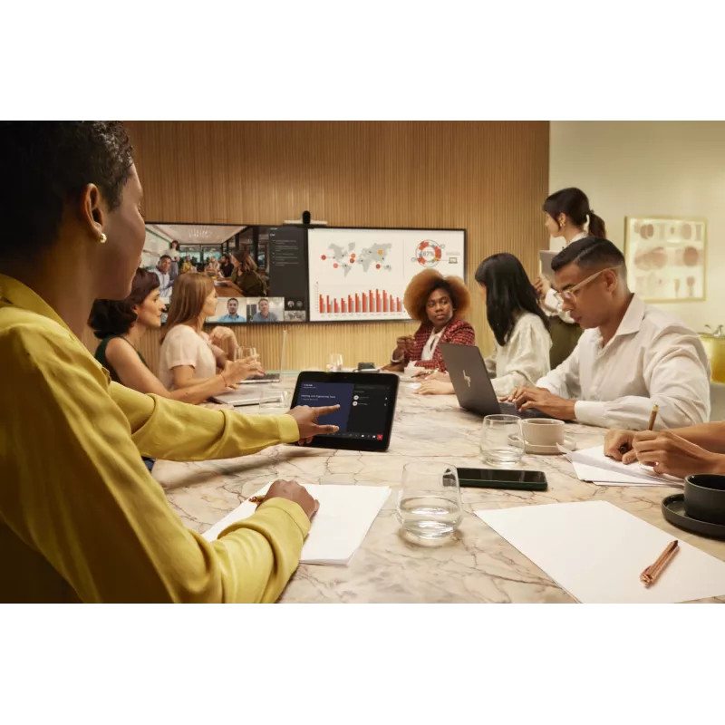 POLY Studio E70 viedkamera, 20 MP, 4K Ultra HD, balta