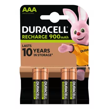 Duracell StayCharged AAA (4 gab.) uzlādējama baterija NiMH