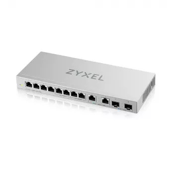 Zyxel XGS1010-12-ZZ0102F tīkla slēdzis Nepārvaldāms Gigabit Ethernet (10/100/1000) Pelēks