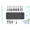 i-tec USB-C Triple Display Docking Station Gen 2 Power Delivery 100W Vadu 3.2