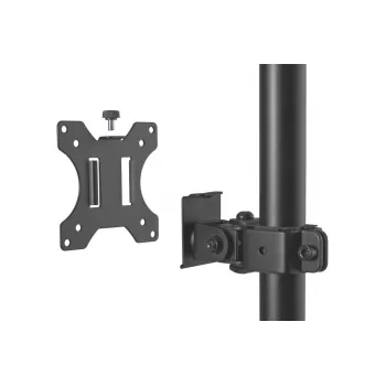 DIGITUS Monitoru vertikālais stiprinājums 17-32 collām, 8 kg katram, skavas vai caurvilkšanas stiprinājums