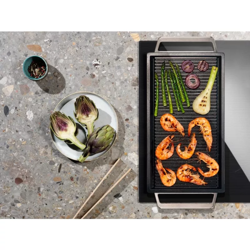 Electrolux Serie 600 EIV63443 Melna Iebūvējama 59 cm Zonu Indukcijas Plīts 4 zonām