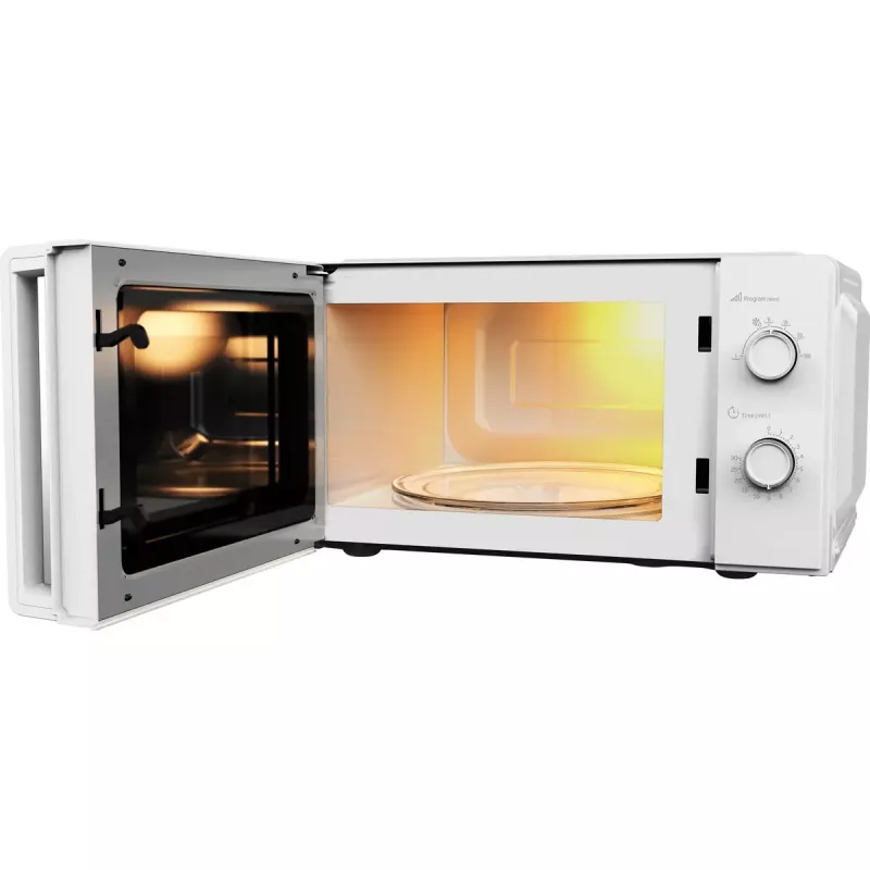 Mikroviļņu krāsns BEKO MOC20100WFB — 700 W, 20 L, 245 mm pagrieziena galds, balta