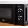 Mikroviļņu krāsns BEKO MOC20100WFB — 700 W, 20 L, 245 mm pagrieziena galds, balta