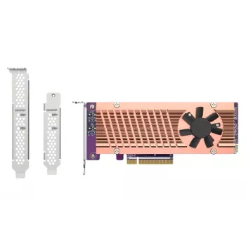 QNAP QM2-2P-384A interfeisa karte/adapteris iekšējais M.2 PCIe 3.0 32 Gbit/s