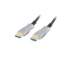 LANBERG HDMI kabelis M/m V2.0 Optiskais AOC - 10m Melns