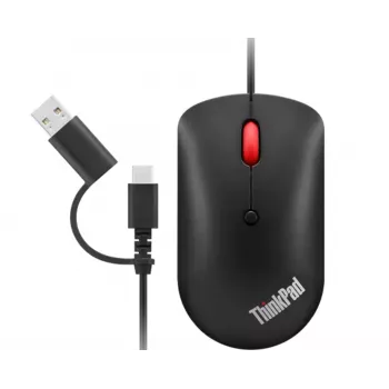 Lenovo 4Y51D20850 pele Office Ambidextrous USB-C Optiskā 2400 DPI