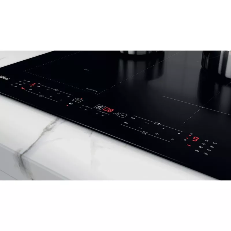 Whirlpool WL B3360 NE Black Iebūvējamā 59 cm Indukcijas Plīts 4 Zonas