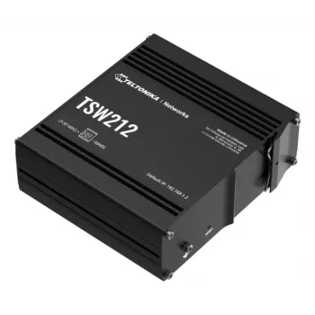 TELTONIKA TSW212 Pārvaldāms PoE+ Gigabit Ethernet Slēdzis (8 porti + 2 SFP)