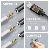 Axagon ADA-HC USB-C uz 3.5 mm ligzdu - Hi-Res DAC audio adapteris, 384kHz/32bit, stereo