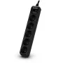 CyberPower Tracer III B0520SC0-FR pārsprieguma aizsargs Melns 5 kontaktligzdas 200 - 250 V 1.8 m