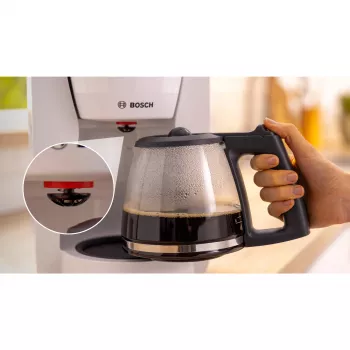 Bosch TKA2M111 kafijas automāts, manuāls pilienveida kafijas automāts, 1.25 L