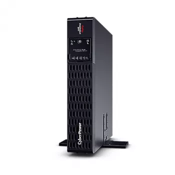 Nepārtrauktās barošanas avots CYBERPOWER PR1000ERT2U, 1 kVA (1000 W), Line-Interactive, 10x C13 ligzdas, Pure Sine, Rack/Tower 2U