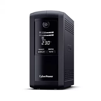 Nepārtrauktās barošanas avots CyberPower VP700EILCD, Line-Interactive, 0.7 kVA, 390 W, 6 AC kontaktligzdas