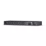 CyberPower PDU41004 strāvas sadales bloks (PDU) 8 AC kontaktligzdas 1U Melns