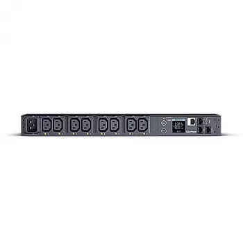 CyberPower PDU81005 jaudas sadalītājs (PDU) 8 AC kontaktligzdas 1U Melns