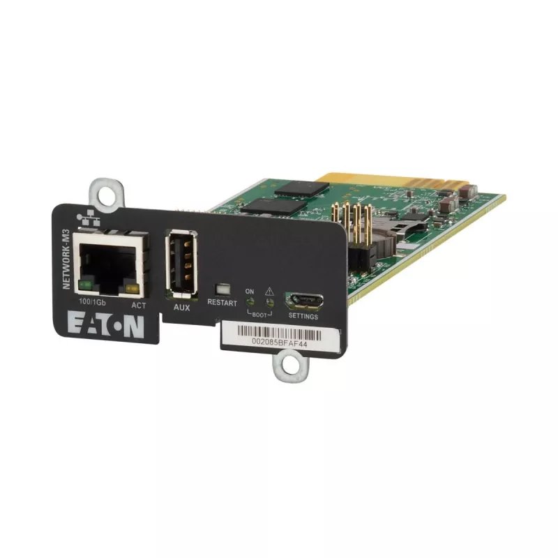 EATON CORPORATION UPS tīkla pārvaldības karte Mini NETWORK-M3 1,0 Gbps - pilns duplekss