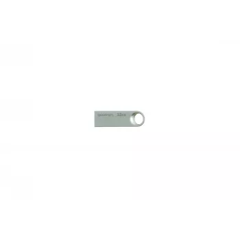 USB zibatmiņa GOODRAM UNO3-0320S0R11 32 GB, USB Type-A, USB 3.2 Gen 1, metāla korpuss bez vāciņa, sudraba